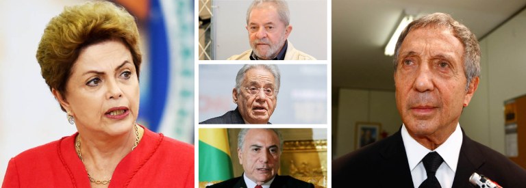 A melhor proposta para enfrentar a crise política partiu do empresário Abílio Diniz: trancar os ex-presidentes Lula e FHC, assim como o vice Michel Temer, numa sala, até que dali saísse uma agenda mínima de consenso; "o que hoje separa as principais lideranças políticas do País não é diagnóstico dos problemas que o Brasil enfrenta, mas sim as ambições pessoais", diz Leonardo Attuch, editor do 247; "é justamente isso que trava a solução para a crise fiscal, pois, enquanto Temer e Aécio forem percebidos como eventuais perspectivas de poder, seus aliados farão de tudo para asfixiar o governo Dilma"; segundo o jornalista, "o choque com o rebaixamento pela Standard & Poors servisse para unir as principais lideranças do País, em vez de dividi-las"