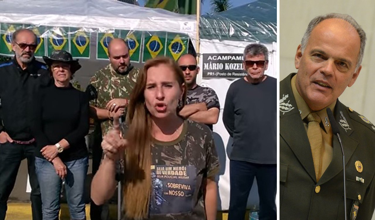 “O Comando Militar do Sudeste não se manifesta sobre atos políticos. O posicionamento do Exército Brasileiro, em qualquer circunstância, é de atuar com isenção e dentro da legitimidade e legalidade, conforme o previsto no Art. 142 da Constituição Federal”, respondeu, em nota, o responsável pelo Comando Militar do Sudeste, general João Camilo Pires de Campos, sobre um grupo de homens e mulheres – e até crianças – que montou um acampamento em frente ao quartel-general do Exército em São Paulo para pedir um golpe militar contra a presidente Dilma