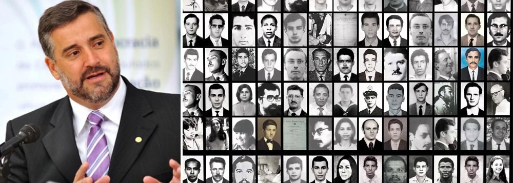 "Com a conclusão dos trabalhos da Comissão Nacional da Verdade, cujo relatório enumerou 434 casos de mortes e desaparecimentos durante a ditadura militar, a Comissão Especial de Mortos e Desaparecidos Políticos (CEMDP) reiniciou uma nova fase dos trabalhos, agora com o objetivo de retomar investigações a partir das descobertas da CNV", informa a colunista Tereza Cruvinel; "o relatório da Comissão Nacional da Verdade nos proporciona novos e importantes elementos para continuarmos na busca pelos corpos dos desaparecidos", diz o deputado Paulo Pimenta (PT-RS)