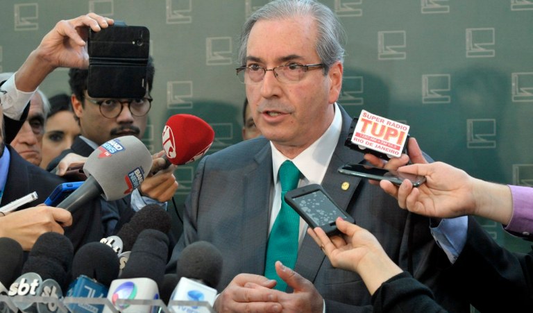 Presidente da Câmara, dep. Eduardo Cunha (PMDB-RJ) concede entrevista Data: 20/08/2015 - Foto: Alex Ferreira / Câmara dos Deputados