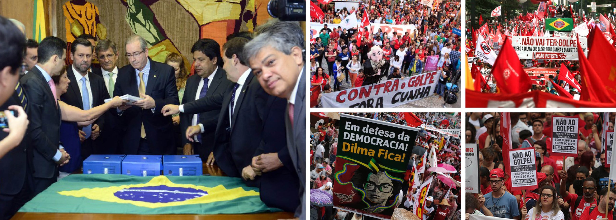 "O ano de 2015 termina marcado pelas diversas tentativas da oposição de golpear a democracia brasileira e prejudicar o país, desejando o agravamento da crise política e do cenário econômico", diz, em artigo, o jornalista e deputado Paulo Pimenta (PT-RS); "O impeachment, o parecer do TCU, o pedido de recontagem de votos do PSDB ao TSE, todos são parte de uma estratégia da oposição que busca deslegitimar a vitória da Presidenta Dilma, obtida nas urnas, entre outras tentativas fracassadas daqueles que ainda não se conformaram com o resultado das eleições"; leia a íntegra