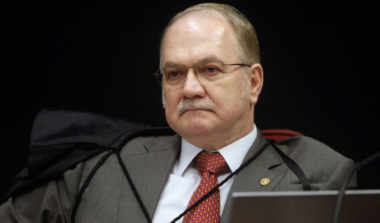 Ministro Edson Fachin durante sessão extraordinária da 1ª turma do STF . Foto: Nelson Jr./SCO/STF (09/12/2015)