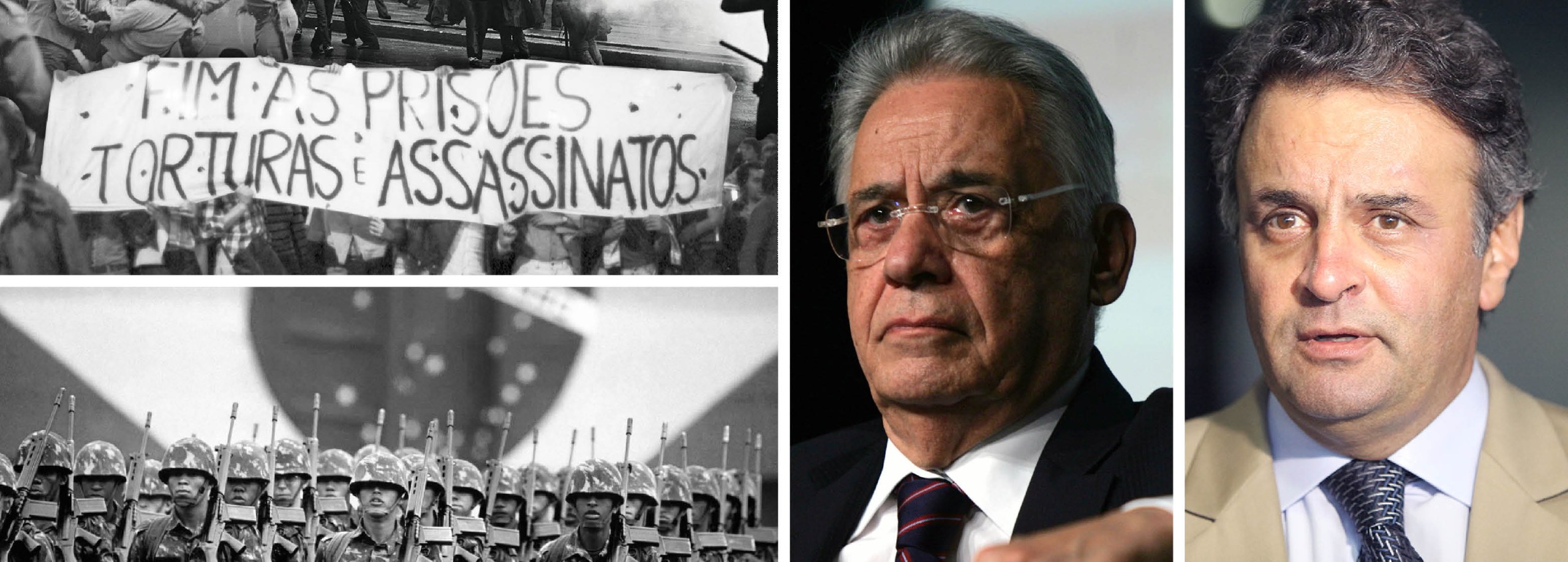 O cientista político Emir Sader resgata "a experiência de mais de duas décadas de poder absoluto da direita no Brasil", durante a ditadura militar, e avalia que houve "destruição da democracia e a imposição de um modelo econômico que favorecia centralmente as grandes corporações"; ao falar sobre FHC, lembra que "essa nova fase da direita" trouxe a "estabilidade monetária – conseguida inicialmente, embora a inflação retornasse posteriormente –, sem políticas sociais que atacassem o problema central do país"; para ele, a volta da direita ao governo, hoje, tão batalhada por Aécio Neves, derrotado nas eleições de 2014, "seria uma restauração conservadora, tanto do ponto de vista do regime político, como das políticas econômicas, com seus duros reflexos no plano social"; leia a íntegra