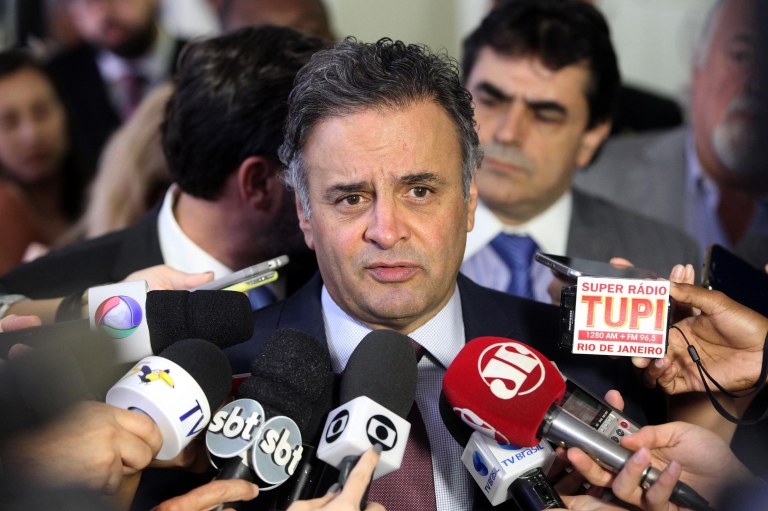 26/11/2015 - Brasília - DF - O senador Aécio Neves, durante reunião da Executiva Nacional do PSDB. Foto: George Gianni/ PSDB
