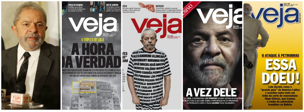 Advogado Pedro Maciel vê na revista Veja "um caso de obsessão dos editores e diretores em relação a Lula"; em artigo, ele critica o papel de um procurador como "simples fornecedor de conteúdo a veículos de comunicação", como foi o caso de Cássio Conserino, que na reportagem de capa da edição desta semana anunciou que teria "indícios mais que suficientes para denunciar" o ex-presidente; "A revista Veja, que vem cometendo crimes contra a honra, crimes eleitorais e desinformando semanalmente, revela sua obsessão em relação a Lula e sua família, verdadeira patologia de seus diretores e editores. A quem recorrer? Ao Ministério Público ou a um psicanalista?", questiona Maciel; leia a íntegra de seu artigo