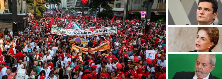 "Depois que tudo acabar, quantos Moros surgirão e o que farão eles na 'democracia relativa' que está sendo permitida, numa reedição do eufemismo dos generais ditadores?"; a pergunta é da jornalista Tereza Cruvinel, colunista do 247; para ela, a manifestação ocorrida na tarde desta sexta na Avenida Paulista "expressa a discordância de uma parte do povo brasileiro com as violações a estatutos da democracia em nome do 'interesse público' quando o objetivo é indissimulável: viabilizar o afastamento da presidente Dilma, promover a aniquilação moral e política de Lula e encerrar o ciclo de governos que buscaram fazer um Brasil para todos, incluindo os que sempre alimentaram, como dizia Darcy Ribeiro, a 'máquina de moer gente' para proveito de poucos"