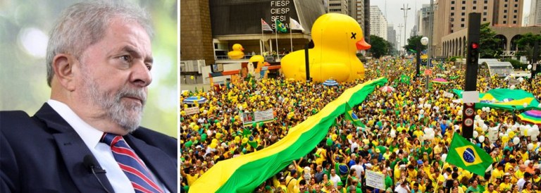 "A manifestações deste domingo vão fortalecer a grande coalizão conservadora para derrubar a presidente Dilma e encerrar o ciclo de governos petistas com perspectiva popular. A oposição voltará ao Congresso esta semana com a faca nos dentes, disposta a passar sobre tudo e todos, inclusive sobre a Constituição, para 'atender ao clamor popular'”, avisa a colunista Tereza Cruvinel; "Segmentos do PT e apoiadores do governo retomam a avaliação de que só Lula, com seu prestígio, popularidade e trânsito entre os partidos ainda aliados, poderia reverter a marcha do impeachment, reforçada pelos grandes protestos", complementa; leia a íntegra
