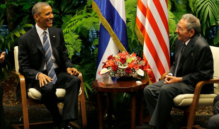 21/03/2016 - Havana, Cuba - Raúl Castro recebe Barack Obama em Havana. Foto: Cuba Debate