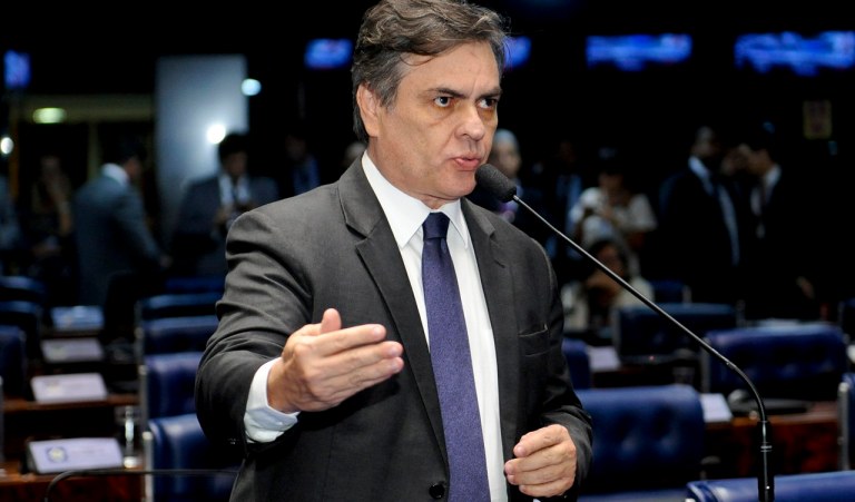 Plenário do Senado Federal durante sessão deliberativa ordinária. Em pronunciamento, senador Cássio Cunha Lima (PSDB-PB). Foto: Waldemir Barreto/Agência Senado