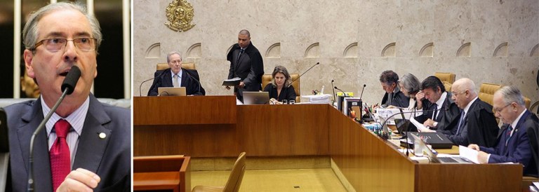 Para colunista do 247 Leopoldo Vieira, o Supremo Tribunal Federal deu à defesa da presidente Dilma Rousseff 79 páginas de acórdão para questionar o Impeachment; "A analogia usada no relato do ministro Teori foi o afastamento do Presidente da República quando se torna réu no Senado. Cunha é réu desde março, o que torna, em potencial seus atos nulo, incluindo o Impeachment", afirma; Vieira observa que a "lei " só retroage pra beneficiar o réu; "Neste caso, a presidenta Dilma, caso o Senado a afaste quarta-feira da semana que vem"