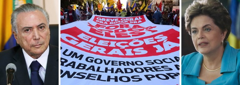"A única solução democrática possível passa pela saída de Temer e pela volta de Dilma. Mas depois disso será necessário consultar a população sobre eleições gerais – e não apenas para presidente da República", defende o jornalista Leonardo Attuch, editor do 247; enquanto Michel Temer "nada fará com que o golpe deixe de ser um golpe – o que mancharia para sempre a história do País", "a presidente Dilma Rousseff, por sua vez, embora tenha um mandato legítimo para cumprir até 31 de dezembro de 2018, tem ciência plena de que, hoje, não reúne condições para governar com o Congresso que aí está", afirma Attuch, ao destacar a importância do plebiscito