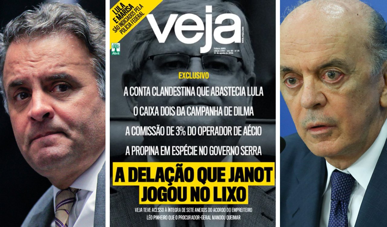 Desacerto de bandidos? Não se sabe ainda, mas a revista Veja deste fim de semana acusa o procurador-geral da República, Rodrigo Janot, de tentar destruir a Lava Jato