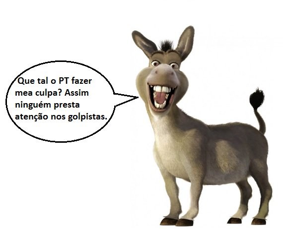 O PT deve fazer mea culpa por que? Por tirar 40 milhões da pobreza? Por manter o desemprego cadente durante 11 dos 13 anos que governou? Por ter feito o salário médio do trabalhador subir mês a mês durante 11 dos 13 anos que governou? Por ter colocado negros pobres na faculdade? Vão se catar!