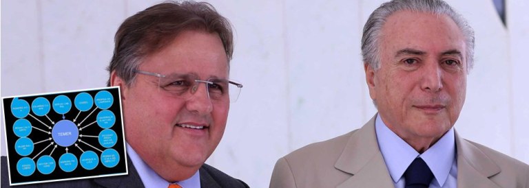 "Abraçando-se a Geddel, mantendo-o na frigideira com fogo alto, Temer receberá os respingos no rosto. Os próprios aliados do golpe não concordam com tal desmoralização: precisam de um governo que consiga pelo menos manter as aparências, preservando a compostura mínima para se manter de pé", escreve Tereza Cruvinel; segundo ela, "a semana que hoje começa traz um aumento das complicações para a sobrevivência do governo. A combinação entre a crise moral e a derrocada econômica pode ser devastadora daqui para a frente"; ela lembra ainda a coluna de Celso Rocha de Barros, da Folha, e diz que "se o computador do procurador Deltan Dallagnol funcionar, a montagem do power-point de Temer no centro do esquema peemedebista, nos moldes do que foi feito para Lula, sairá automaticamente"