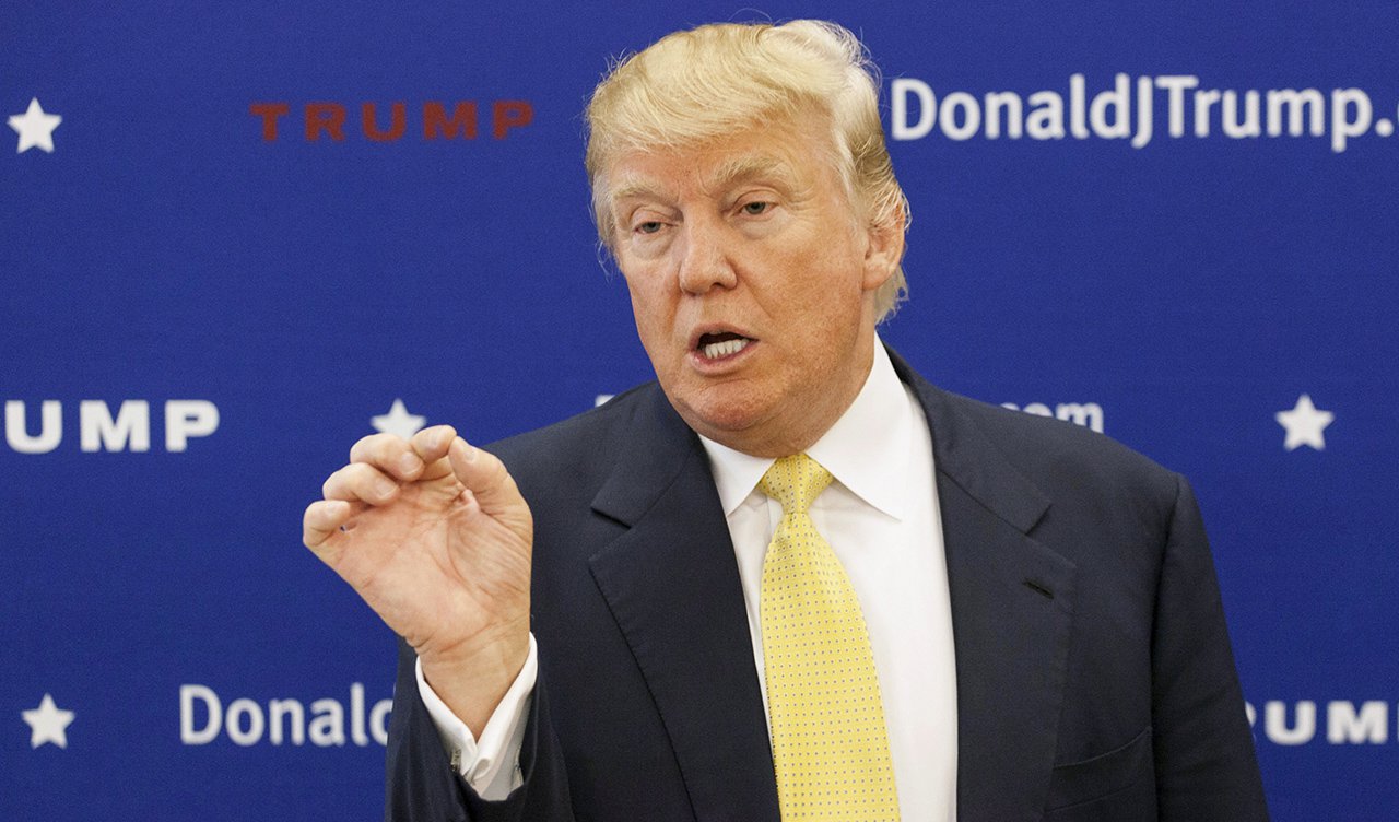 Donald Trump durante evento em Winterset, nos Estados Unidos. 27/06/2015 Â REUTERS/Brian Frank