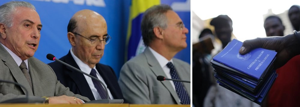 "Depois de esmagar por vinte anos as perspectivas do povo pobre com a PEC da Morte, que destrói o setor de serviços públicos universais e a própria economia brasileira, o Governo Temer anunciou ontem o que chama de minipacote para reanimar a economia, mas que na verdade não passa de mais uma forma de favorecimento aos bancos e aos rentistas, mascarada de ajuda aos enforcados pelo sistema bancário", avalia o economista e professor José Carlos de Assis; para ele, "a medida mais cínica consiste em liberar parte do Fundo de Garantia, que é o seguro do trabalhador para um mínimo de tranqüilidade na velhice, para pagar dívidas aos bancos. São estes, os bancos, os principais beneficiários disso"