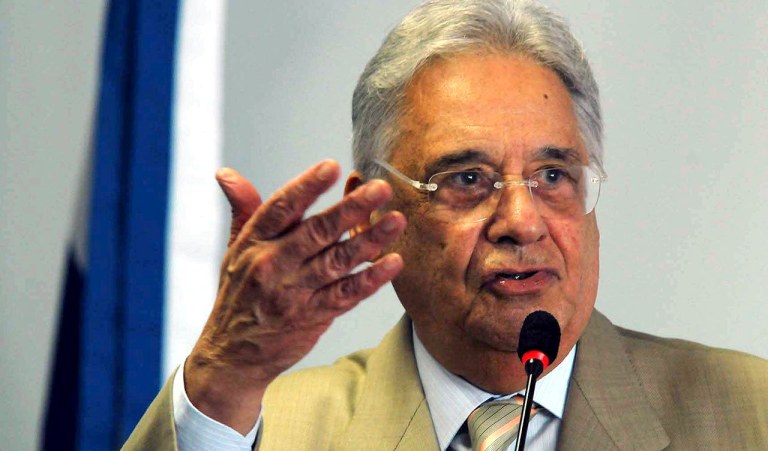 RJ - ACRJ/FHC - ECONOMIA - O ex-presidente da República e presidente do Instituto FHC, Fernando Henrique Cardoso, é o convidado de honra do tradicional Almoço do Empresário, realizado pela Associação Comercial do Rio de Janeiro (ACRJ), nesta qua