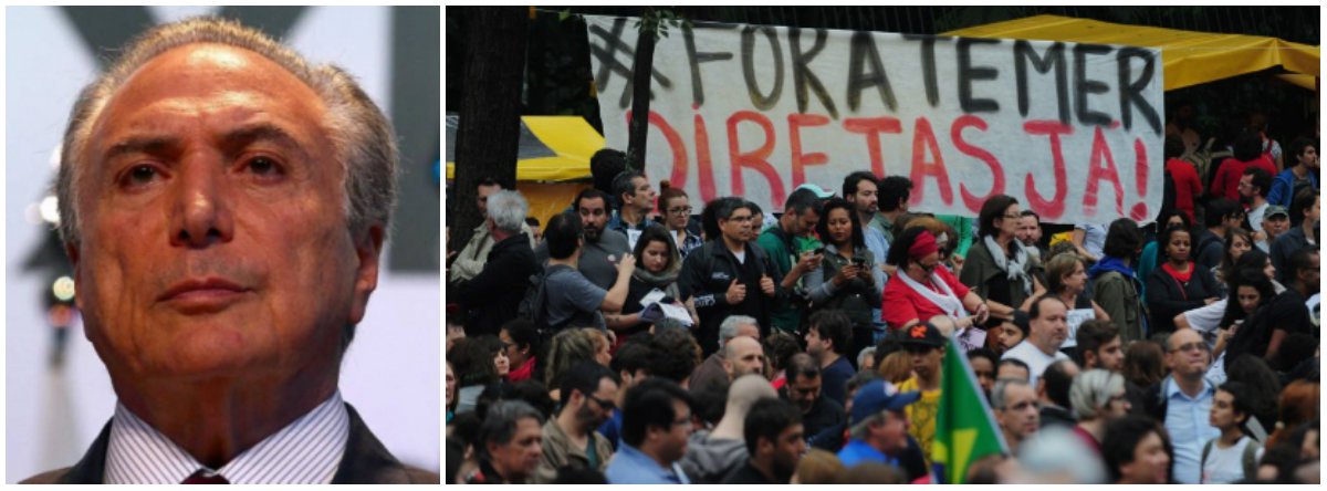 "O fim do governo Temer foi anunciado ontem pelo vazamento da delação do lobista da Odebrecht Claudio Melo Filho. Ao invés de esperar por um descarte humilhante, seja por que via for, Temer prestaria um grande serviço ao Brasil renunciando ainda este ano, evitando mais um desastre político, a eleição indireta de um presidente pelo atual Congresso. Sua renúncia seria um presente de Natal para o Brasil, garantindo a convocação de eleições diretas sem a necessidade de um remendo constitucional em 2017", escreve Tereza Cruvinel; segundo ela, "as informações sobre uma primeira delação acabam com as ilusões sobre uma travessia com o atual governo até 2018"