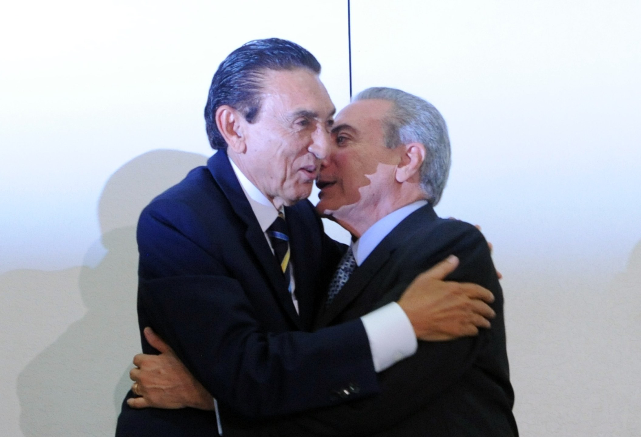 Michel Temer e Edison Lobão