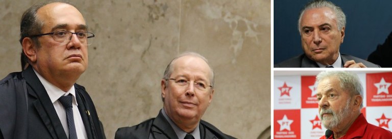"O que era a 'solução Michel', discutida por Sergio Machado com Jucá, Sarney e Renan, senão a derrubada de Dilma para que Temer, empossado, abrisse um guarda-chuva protetor sobre os investigados da oligarquia, estancando a Lava Jato?", questiona a colunista do 247 Tereza Cruvinel; "Agora o STF volta a contribuir com a 'solução Michel' ao legitimar a nomeação de Moreira Franco como ministro, garantindo-lhe o foro privilegiado. Com esta e outras decisões casuístas, explicitando um alinhamento político, o Supremo ajuda a minar a confiança da população, que já é baixa, no Poder Judiciário. Além, é claro, de dever um pedido de desculpas a Lula. E a reparação, passando a considerá-lo ex-ministro, como pede sua defesa", afirma