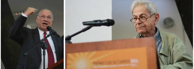 Parabéns pelo Prêmio Camões, Raduan Nassar. A premiação, a honra e a tribuna são suas. O resto é silêncio. Já Roberto Freire desprezou sua história e natureza em vários tropeços. Renegou o  passado comunista. Renegou o próprio estado de nascimento, Pernambuco. Trair e trair para ele é um método de sobrevivência. 
 