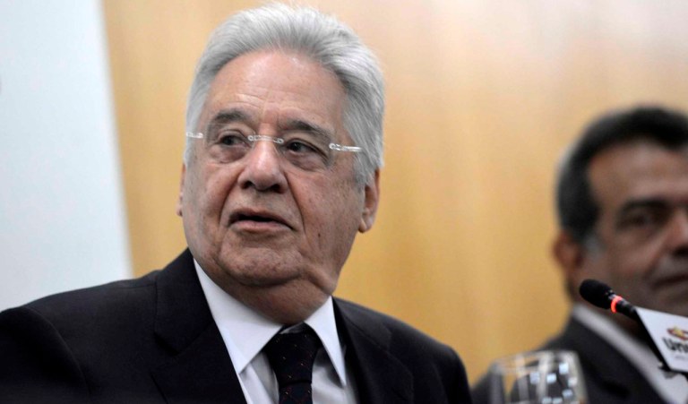 Durante a palestra Brasil, Qual Será o Seu Futuro?, o ex-presidente Fernando Henrique Cardoso afirmou não ser pessimista em relação ao país. Segundo ele, o Brasil tem um "potencial enorme" (Wilson Dias/Agência Brasil)