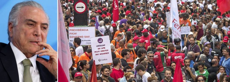 "Temer recuou na reforma da Previdência por motivo simples, falta de voto", diz a colunista do 247 Tereza Cruvinel; "O Congresso é tudo, menos suicida. Votar uma reforma destas, com seus requintes de crueldade, é maltratar eleitores, é perder votos no ano que vem. Temer entregou cinco anéis à sua base para ver se consegue entregar pelo menos um, o da aposentadoria aos 65 anos, às forças econômicas que exigem a reforma. Saiu mais fraco com um lado e com o outro", afirma; para Tereza, alguma reforma passará, mas muito aquém da que foi proposta; "Resta saber se os 'cobradores' aceitarão"