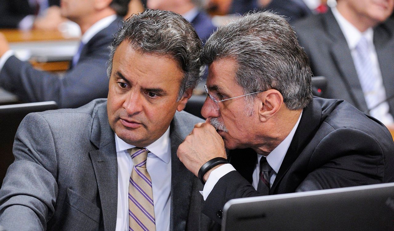  
senador Romero Jucá (PMDB-RR);
senador Aécio Neves (PSDB-MG)
 