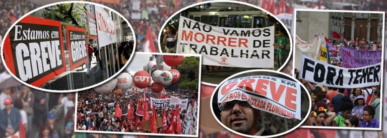 "Num país de instituições vazias e desmoralizadas, sem interesse para enfrentar um governo sem voto nem legitimidade, a rua tornou-se o ponto central de resistência, até que outros espaços sejam abertos e recuperados," escreve Paulo Moreira Leite, articulista do 247; "Num momento em que é preciso definir prioridades e manter o foco, cabe reconhecer que o rumo do país no próximo período começa a ser resolvido na greve geral de marcada para sexta-feira", diz; para PML, "é ali que se pode começar uma virada na situação política, pela derrota da reforma da Reforma da Previdência, o Vietnã do governo Temer"
 