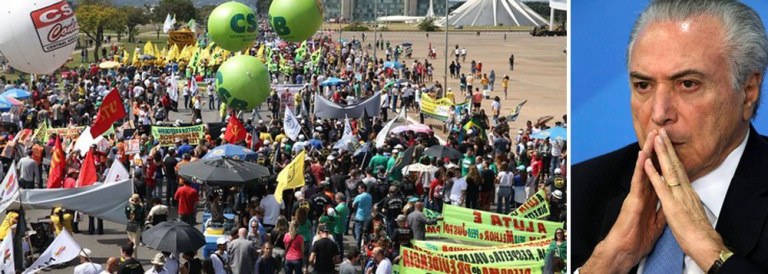"Neste 1º de maio, os trabalhadores do Brasil não têm o que comemorar", escreve o colunista Marcelo Zero; "Os trabalhadores do Brasil estão entrando no mundo tenebroso do 'pós-emprego' e do 'pós-trabalho'. Estão dando adeus ao trabalho regular, decente e protegido e entrando numa era de trabalho precário, irregular, desprotegido, perigoso e mal pago. Estão se despedindo da CLT e voltando aos tempos da República Velha, quando a 'flexibilidade' e a falta total de proteção eram a regra. Como sempre, a destruição selvagem de direitos é apresentada como algo "moderno" e 'civilizado', que vai 'beneficiar a todos', principalmente os trabalhadores. Trata-se de uma moderna 'pós-verdade'. Ou de uma mentira arcaica", avalia