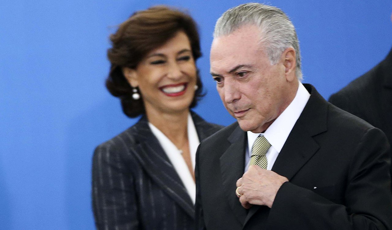 Michel Temer
Maria Silvia Bastos Marques,