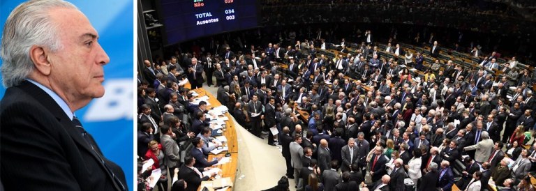 "Temer está encrencado e sabe disso. Aquela mala não sai dos seus pesadelos. Pode ter escapado da Justiça agora, graças à bancada corrupta da Câmara, mas não terá como se defender quando cair fora do Palácio do Planalto e ficar sem foro privilegiado", diz o colunista Alex Solnik; "Temer quer o parlamentarismo para fugir do pesadelo da mala, porque pelo voto direto não se elege nunca mais a nada"