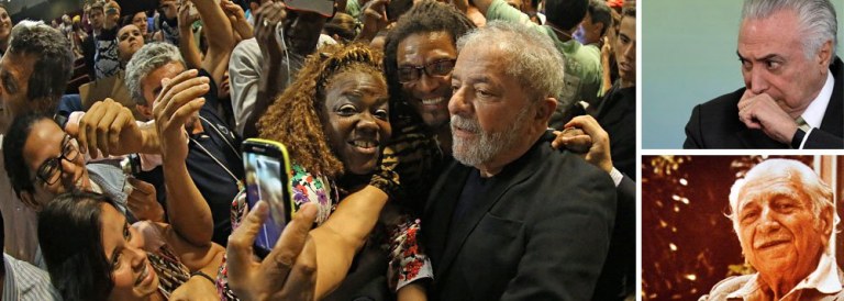 "Pena que Gilberto Freyre não esteja mais aqui entre nós. Se estivesse, incluiria mais um capítulo em seu clássico 'Casa Grande & Senzala' intitulado 'O caso Lula'”, diz o colunista Alex Solnik; "Desde Dom Pedro II a Casa Grande elege os deputados, faz as leis, compra políticos, mas só quando a Senzala chegou ao poder resolveram investigar. E todos os dedos de todas as mãos que têm os dez dedos se voltaram contra Lula! A Casa Grande roubar, tudo bem, mas a Senzala, ah, essa não, essa tem que ser honesta", afirma; "Com ou sem evidências, a Casa Grande já condenou Lula. Com malas e carradas de evidências, a Casa Grande já absolveu Temer. Não se trata de justiça nem de moralidade, trata-se de afastar a Senzala do poder"
