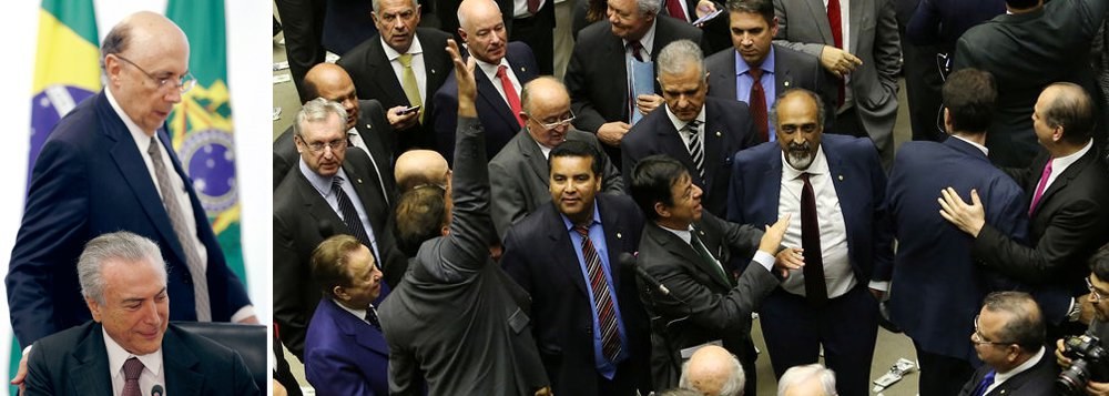 "Não por coincidência, o anúncio do novo rombo acontece logo depois da mais cara votação dos últimos tempos, em que os deputados livraram Temer, na cara dura, da mais fundamentada acusação de corrupção que um presidente no cargo recebeu desde a fundação da República: o crime da mala. Foi a mala mais cara da história mundial. Louis Vitton é fichinha", avalia o colunista Alex Solnik sobre a fatura do rombo nas contas do Michel Temer; "Cada voto tem um preço. Os grandes eleitores, donos de currais na Câmara, recebem por atacado; os pequenos, no varejo", diz Solnik