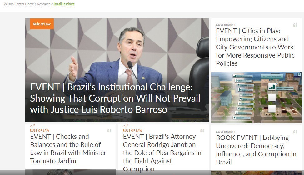 o ministro Luis Roberto Barroso se revela como um dos mais sórdidos traidores da pátria que já passaram pelo STF. A participação de Barroso neste evento revela que elite jurídica nacional é quase que totalmente corrompida pelo governo americano
