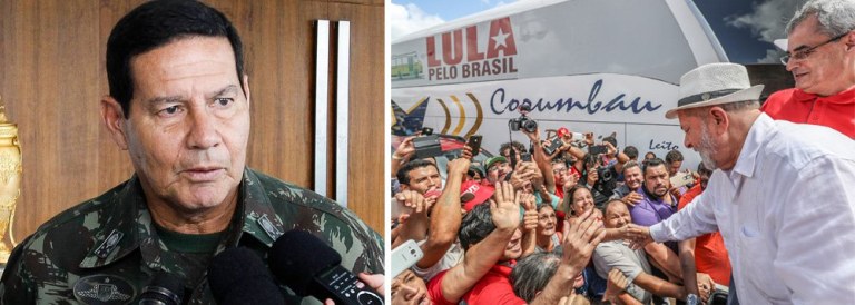 "Ao tomar distância do general Mourão e do comandante do Exército Villas Bôas o patamar de cima da sociedade brasileira mostrou que ainda confia na Justiça da Lava Jato para resolver seu problema político real, que é barrar o retorno de Lula em 2018", escreve Paulo Moreira Leite, articulista do 247. "É isso e apenas isso. Depois de assegurar um imenso pacote de contra-reformas no bolso, os donos do golpismo de coalizão jogam na defensiva, de quem espera o tempo passar. Tudo estaria bem se não fosse o calendário eleitoral, que pode mudar a relação de forças em benefício da resistência popular"