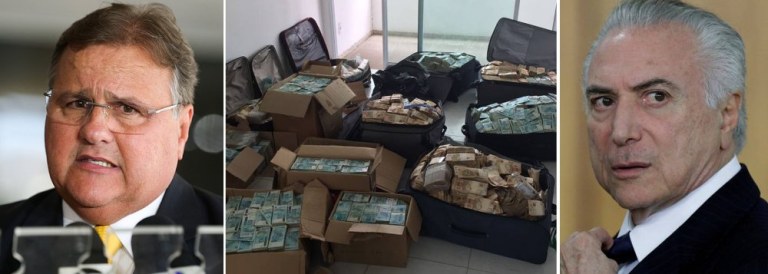 "A julgar por sua primeira experiência em que a sua choradeira ao juiz lembrou a de Tiago Silva nos 7 a 1 ele não vai aguentar muito tempo sem abrir o bico. Eu, os procuradores, toda a PF, o diretor atual e o futuro sabem que ninguém é corrupto sozinho, a corrupção é um crime no qual só se obtém sucesso do tamanho que ele obteve trabalhando em quadrilha", diz o colunista Alex Solnik sobre os próximos dias de Geddel Vieira Lima, parceiro de Michel Temer; "Ele vai ter que explicar direitinho não só quem faz parte da sua quadrilha – se é que precisa. E Temer pensou que seu inferno astral tinha terminado depois do autogrampo de Joesley", diz Solnik