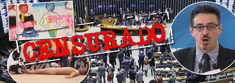 Colunista do 247 Alex Solnik elenca casos que mostram como o Brasil está mergulhando na censura; "Uma exposição de arte erótica chamada Queermuseu foi fechada no Rio Grande do Sul devido a protestos de entidades obscurantistas. É censura. Outra exposição, em São Paulo está sob investigação desde que o artista, um homem nu, interagiu com uma menina acompanhada pela mãe que tocou no seu tornozelo. É censura. O ministro da Cultura quer proibir referências religiosas e eróticas em filmes submetidos à Lei Rouanet – que é o único mecanismo de financiamento do cinema brasileiro. É censura. O Congresso aprovou mecanismo que permite a candidatos suspender textos na internet sem autorização judicial. É censura. De censura em censura cairemos numa ditadura", diz Solnik