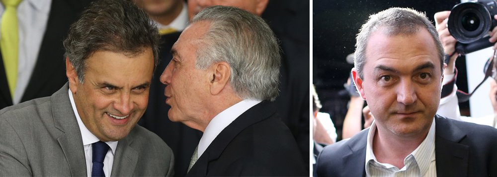 "Quando embarcaram na aventura de participar de um golpe parlamentar, pela primeira vez na história do Brasil, em sociedade com o que havia de pior na política brasileira, os tucanos planejavam e esperavam participar de um governo peemedebista de salvação nacional que alavancaria a economia e seria aplaudido em praça pública e então, em aliança com o PMDB fariam o próximo presidente da República, evidentemente Aécio Neves, que em 2014 quase chegara lá", escreve Alex Solnik; para ele, o empresário Joesley Batista, da J&F, deu em maio último "a punhalada final na aliança"; "A sua delação, com os frutos que produziu, atingiu de uma só vez Temer e Aécio, inviabilizando o presente e o futuro de ambos e de seus respectivos partidos"
