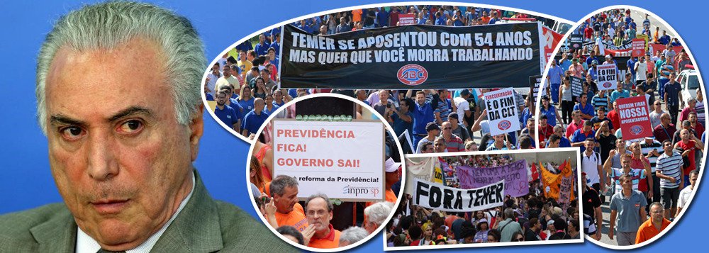 "Temer é um bom fingidor. Agora finge estar jogando a toalha na questão da reforma previdenciária, declarando que 'sozinho' não terá condições de aprová-la. Ou seja, a culpa é dos outros, é de seus aliados", avalia a colunista do 247 Tereza Cruvinel sobre o fim de Michel Temer; "Se Temer e o PMDB tivessem compromisso efetivo com a reforma, teriam feito dela o primeiro ponto da agenda conservadora que colocaram em marcha depois do golpe. Mas não: começaram pela PEC do gasto público, passaram à abertura do pré-sal e depois à reforma trabalhista, deixando a reforma previdenciária sempre para depois", diz Tereza;"Para o mercado e os defensores da reforma, entretanto, Inês é morta. Acreditaram porque quiseram na promessa do PMDB, que nunca fez da reforma previdenciária uma bandeira sua"