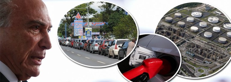 "No governo Michel Temer, o Brasil teve o menor investimento público de todos os tempos, segundo a Instituição Fiscal Independente (IFI): 2% do PIB entre junho de 2016 e junho deste ano. A Petrobrás também cortou R$ 1 bilhão em investimentos este ano e paralisou obras em refinarias como a Comperj e a Abreu e Lima. O resultado do desastre começa a aparecer: mesmo com as fabulosas reservas de petróleo do pré-sal, o Brasil pode enfrentar um racionamento de combustíveis a partir de 2025", alerta a colunista Tereza Cruvinel