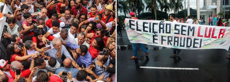 "Esta luta se materializa na defesa do direito do Lula disputar a eleição presidencial de 2018, cujo pressuposto é a anulação da farsa judicial da Lava Jato que condenou-o sem provas, num processo manipulado do início ao fim", escreve o colunista Jeferson Miola sobre o ex-presidente Lula; segundo ele, é ilusão supor que o eventual banimento do Lula poderá favorecer as demais candidaturas progressistas e de esquerda; "A elite pretende banir Lula para impedir a restauração democrática e a reconstrução econômica e social de uma nação que está sendo brutalmente devastada pela quadrilha que assaltou o poder", afirma