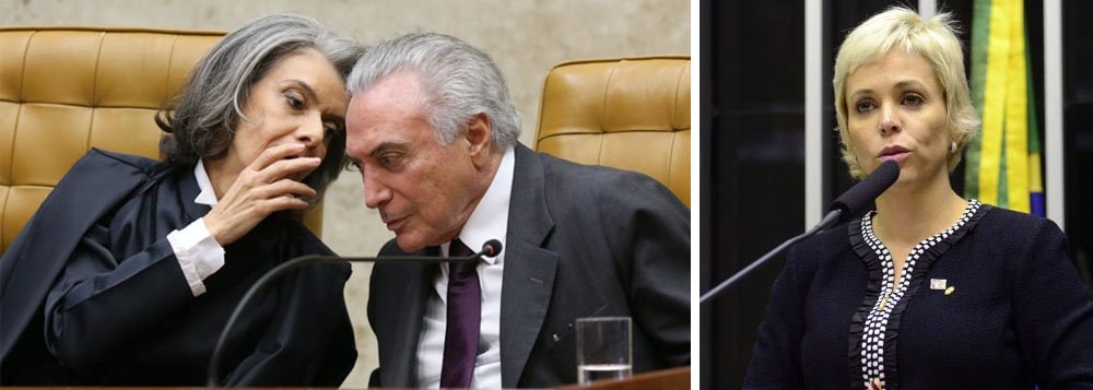 "Sobrou para o STF, e mais diretamente para a presidente da corte, ministra Cármem Lúcia, a tarefa de limpar a nova lambança feita por Michel Temer com a nomeação de Cristiane Brasil para o ministério do Trabalho, embargada por um juiz de primeira instância e pelo vice-presidente do TRF-2 por conta dos crimes trabalhistas já cometidos por ela. Nas próximas horas (no máximo até 6ª. feira) o Supremo optará por manter ou derrubar a liminar que impede a posse da filha de Roberto Jefferson, e é mais provável que permita a nomeação, assumindo o desgaste que devia ser de Temer, por não observar qualquer critério moral na escolha de seus auxiliares", escreve a colunista Tereza Cruvinel