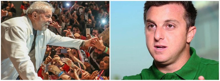 Huck possui a cara do golpista e conspirador Itaú, banco da família Setúbal, que apoiou mais um golpe contra o Brasil e seus interesses. Enquanto isso, Lula está a enfrentar a perseguição mais infame, sórdida e covarde experimentada por um político brasileiro, cujos algozes principais são a Globo, o Judiciário, o MPF e a PF, com a cumplicidade notórias do STF
