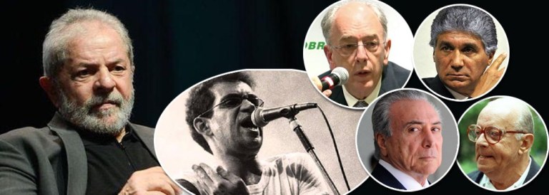 Em 1978, quando a ditadura militar ainda mordia, Renato Russo compôs "Que país é este?"; é como se Russo estivesse vivo e cantando hoje; o país onde um bandido como Paulo Preto está solto com a proteção das mais altas autoridades da República e o maior líder da história nacional depois de Getúlio está na cadeia como preso político; voltamos 40 anos na história