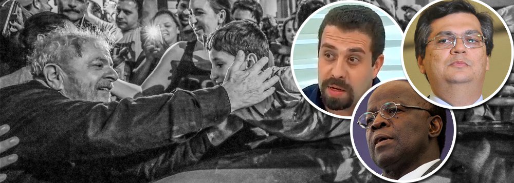"A declaração de Dino, a desistência de Barbosa e a entrevista de Boulos deixaram o PT numa situação complexa", avalia o jornalista e colunista do 247 Ricardo Cappelli sobre os movimentos que, em sua opinião, deixaram o PT numa situação complexa, com o ex-presidente Lula mantido como preso político; "Reafirmando a tática do 'Lula ou Nada!', o PT faz uma aposta de risco. Ao flertar com a extrema direita o PSDB acabou tendo parte do seu eleitorado engolido por Bolsonaro. Ao flertar com a extrema esquerda o PT corre o risco de ver parte de seu eleitorado engolido pelo PSOL. A esquerda precisa se unir. Ainda há tempo", diz ele