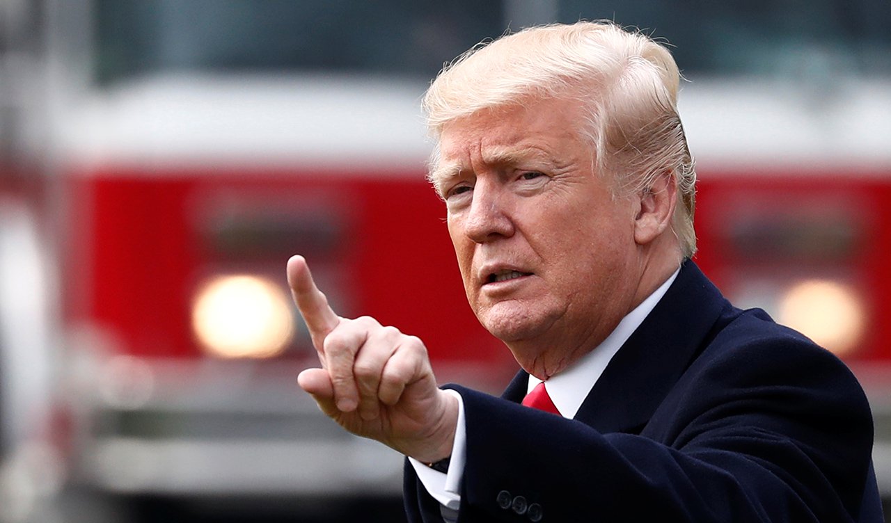 Presidente dos Estados Unidos, Donald Trump, em Washington 29/03/2018 REUTERS/Carlos Barria