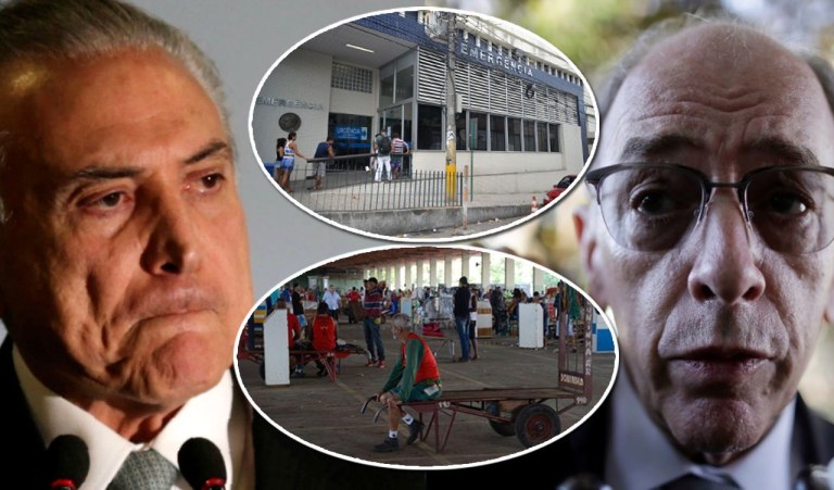 Michel Temer e Pedro PArente