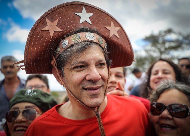 Agora é Haddad ou Bolzonazi