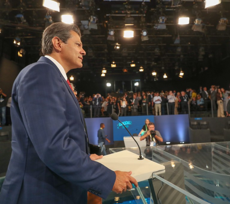 Haddad, impecável